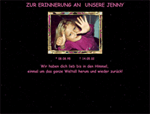 Tablet Screenshot of jenny-im-herzen.de